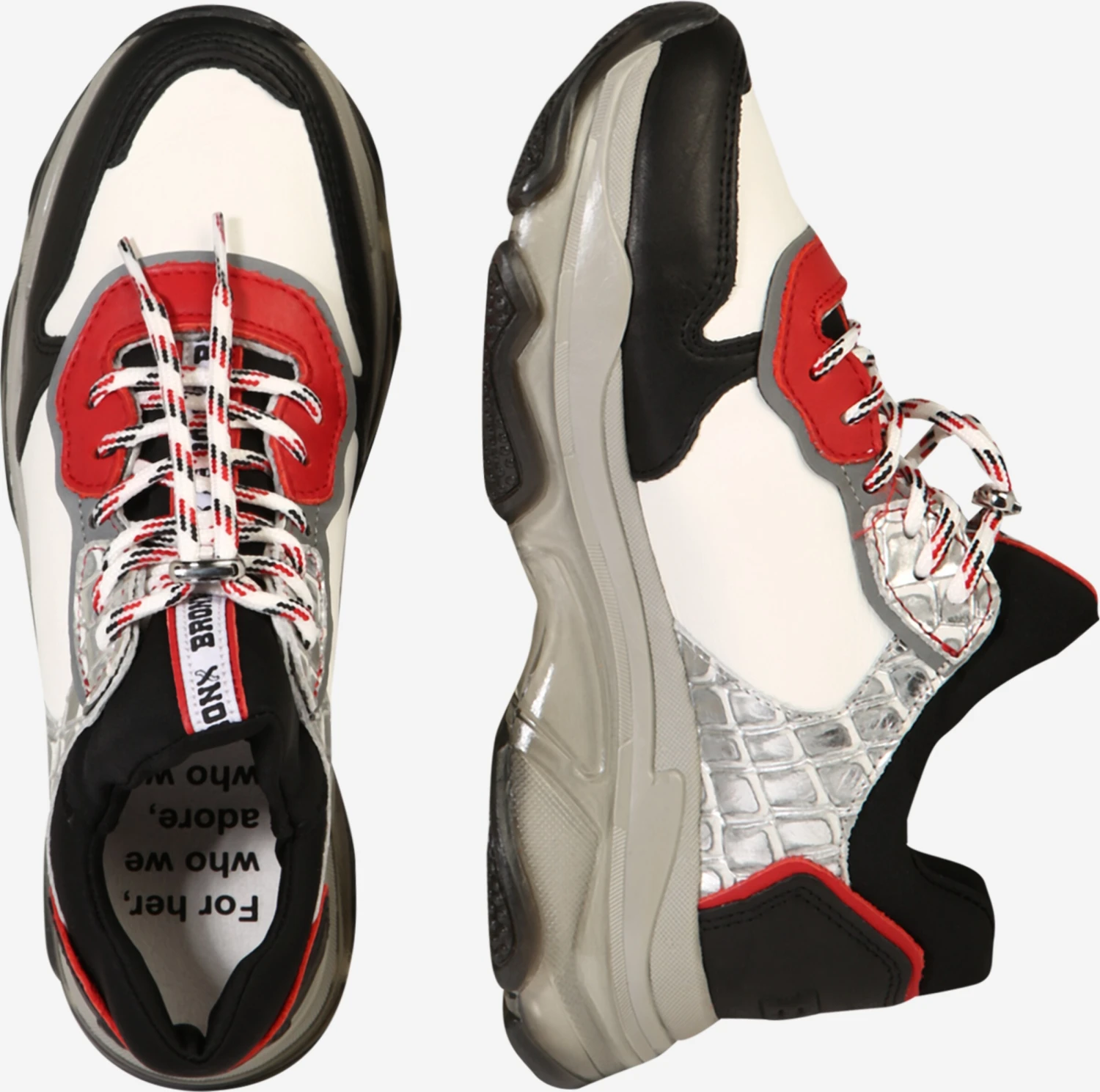 Bronx Fashion Sneakers Sneakers Laag Baisley Dames Gemengde Kleuren 4 Bronx Fashion Sneakers Sneakers Laag Baisley Dames Gemengde Kleuren - Afbeelding 2