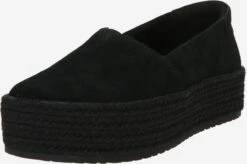 Toms Lage Schoenen Espadrilles VALENCIA Dames Zwart