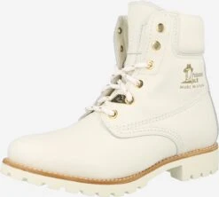 Panama Jack Enkellaarsjes Veterlaarsjes Igloo Dames Wit