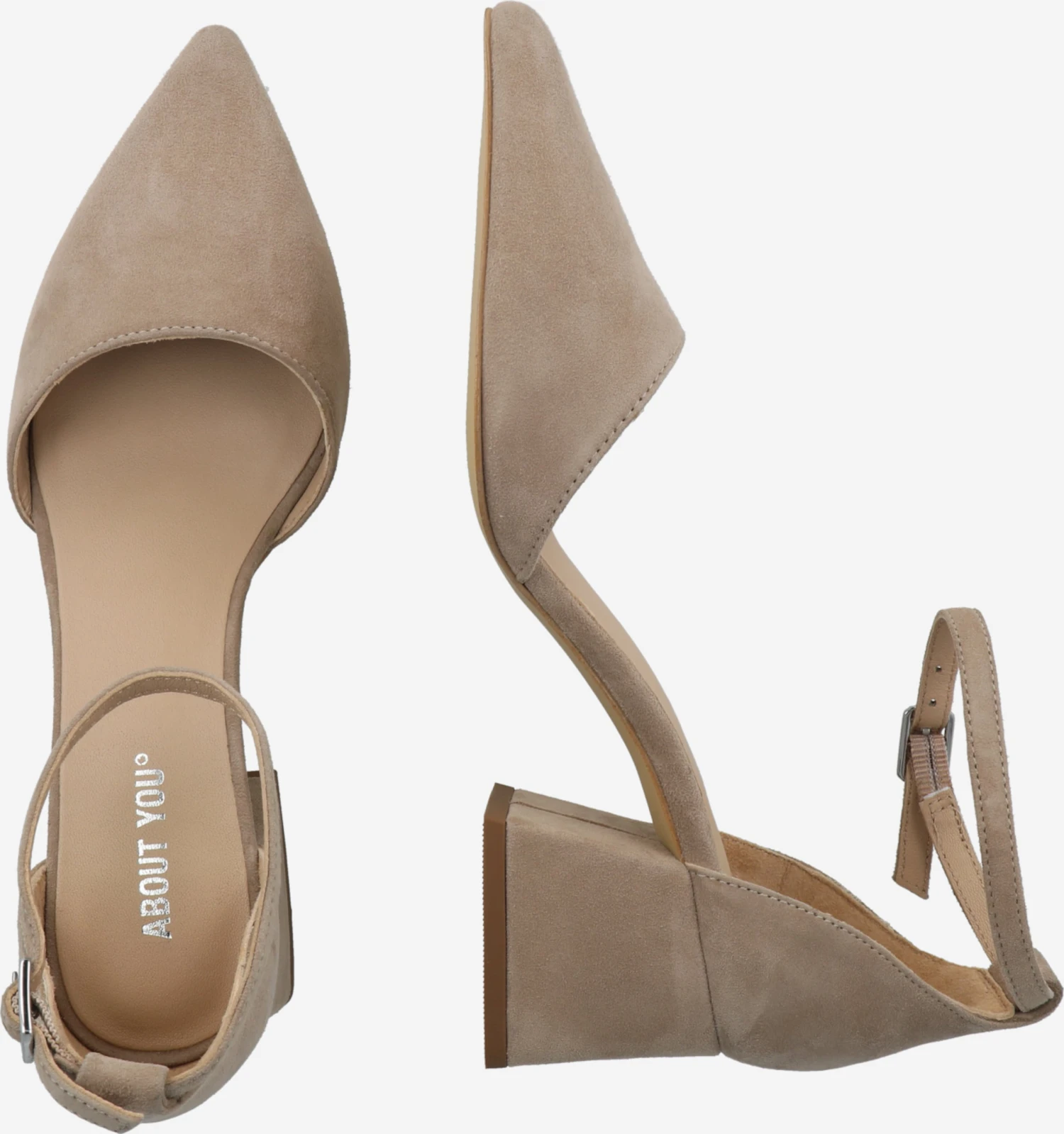 About You Pumps & Hakken Slingpumps Jana Dames Beige 4 About You Pumps & Hakken Slingpumps Jana Dames Beige - Afbeelding 2