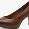 Tamaris Plateaupumps Pumps Dames Bruin -Damesschoenen Winkel 0104d2329351c56065219ec832cc5e29