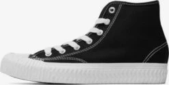 Bianco Hoge Sneakers Sneakers Hoog Dames Zwart