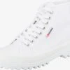 Superga Hoge Sneakers Sneakers Hoog Cotu Dames Wit 1 Superga Hoge Sneakers Sneakers Hoog Cotu Dames Wit -Damesschoenen Winkel 05d51f0d0e991feac3541b6b7e4cf0c7