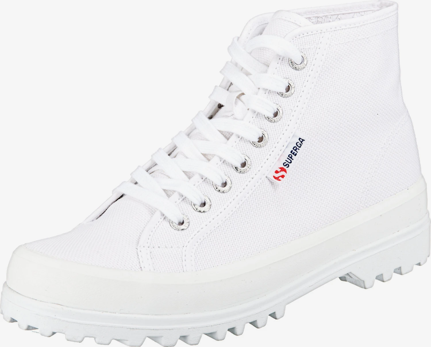 Superga Hoge Sneakers Sneakers Hoog Cotu Dames Wit 3 Superga Hoge Sneakers Sneakers Hoog Cotu Dames Wit