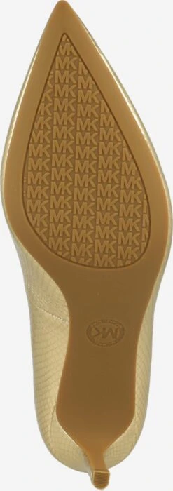 MICHAEL Michael Kors Klassieke Pumps Pumps ALINA Dames Goud -Damesschoenen Winkel 06b891a8fa9e92d743dfb6c4a0ee53ed