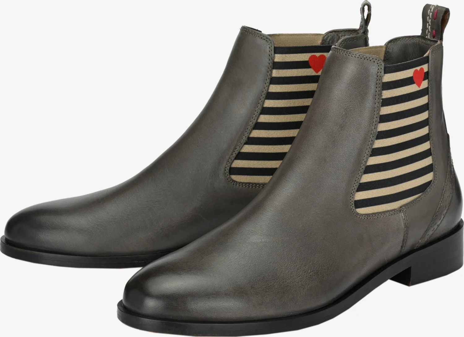 Enkellaarsjes Chelsea Boots Suvi Dames Grijs 9 Enkellaarsjes Chelsea Boots Suvi Dames Grijs - Afbeelding 7