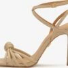 Kazar Sandalen Met Hak Sandalen Met Riem Dames Beige