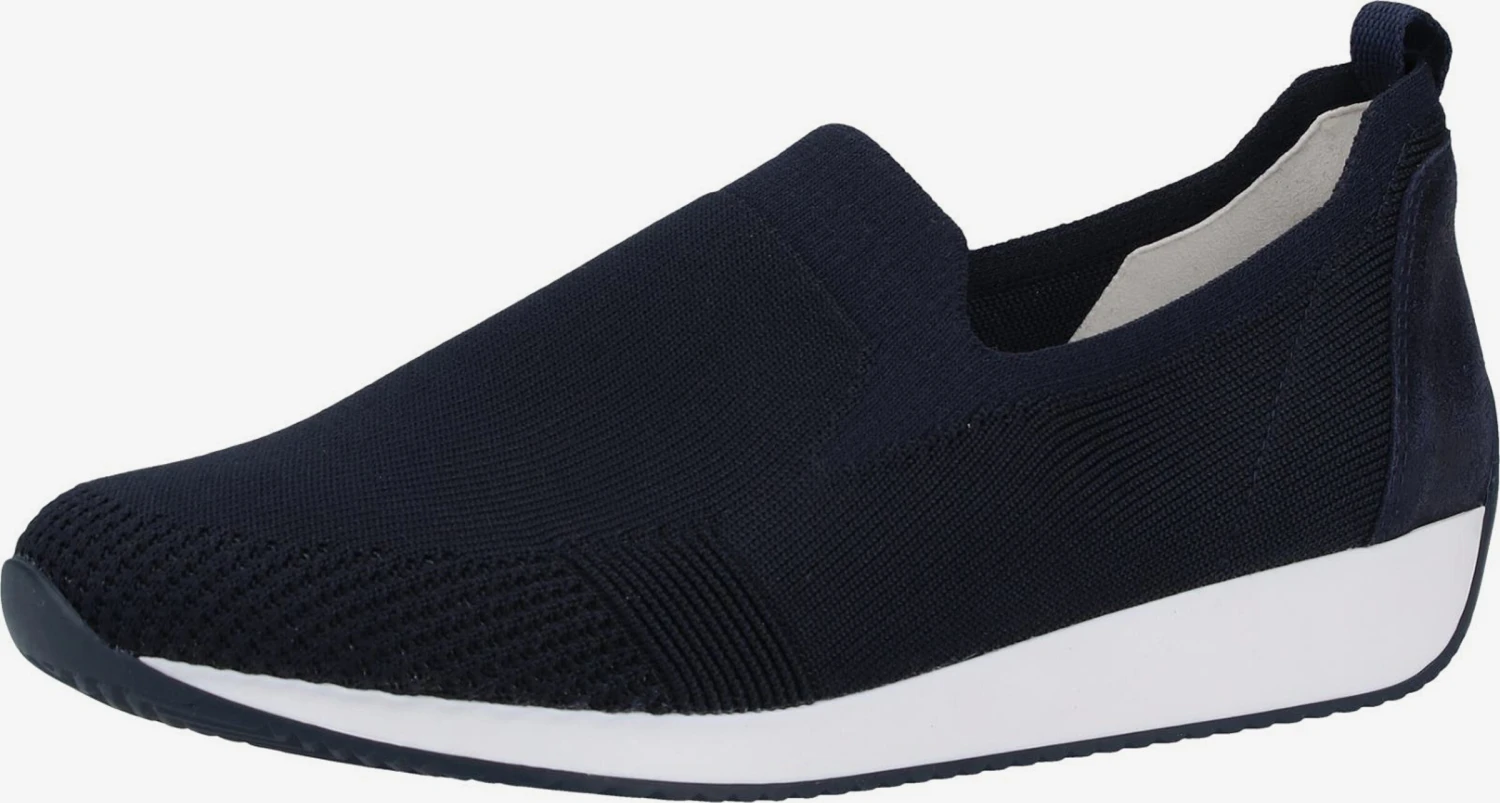 Ara Slip-on Sneakers Slip-on Dames Donkerblauw 3 Ara Slip-on Sneakers Slip-on Dames Donkerblauw