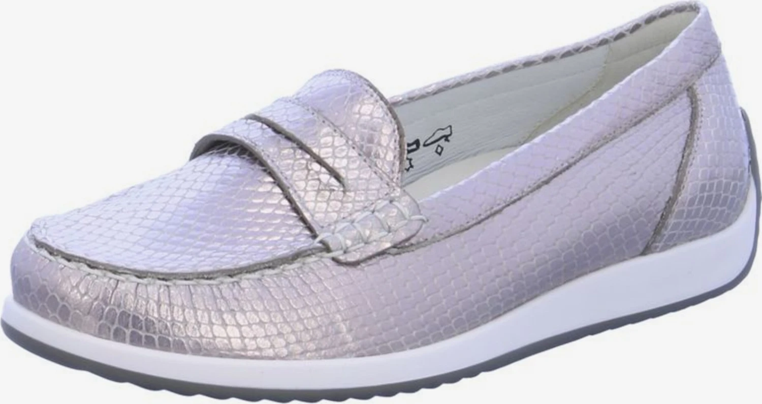 WALDLÄUFER Lage Schoenen Mocassins Dames Zilver 3 WALDLÄUFER Lage Schoenen Mocassins Dames Zilver