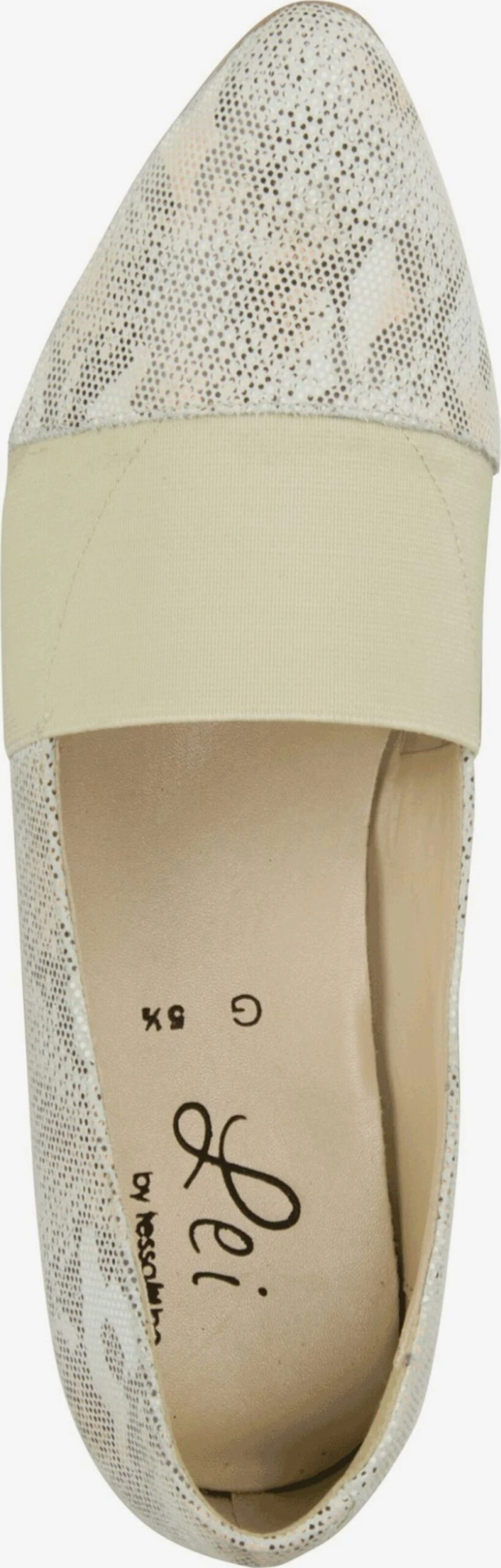 Loafers Instappers Candela Dames Crème 6 Loafers Instappers Candela Dames Crème - Afbeelding 4