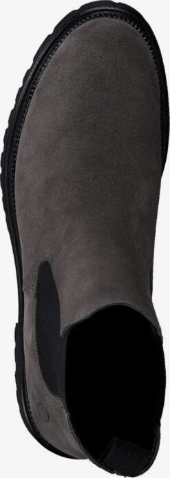 Tamaris Enkellaarsjes Chelsea Boots Dames Grijs -Damesschoenen Winkel 1abd59489d89450cc2b29beaf892e169