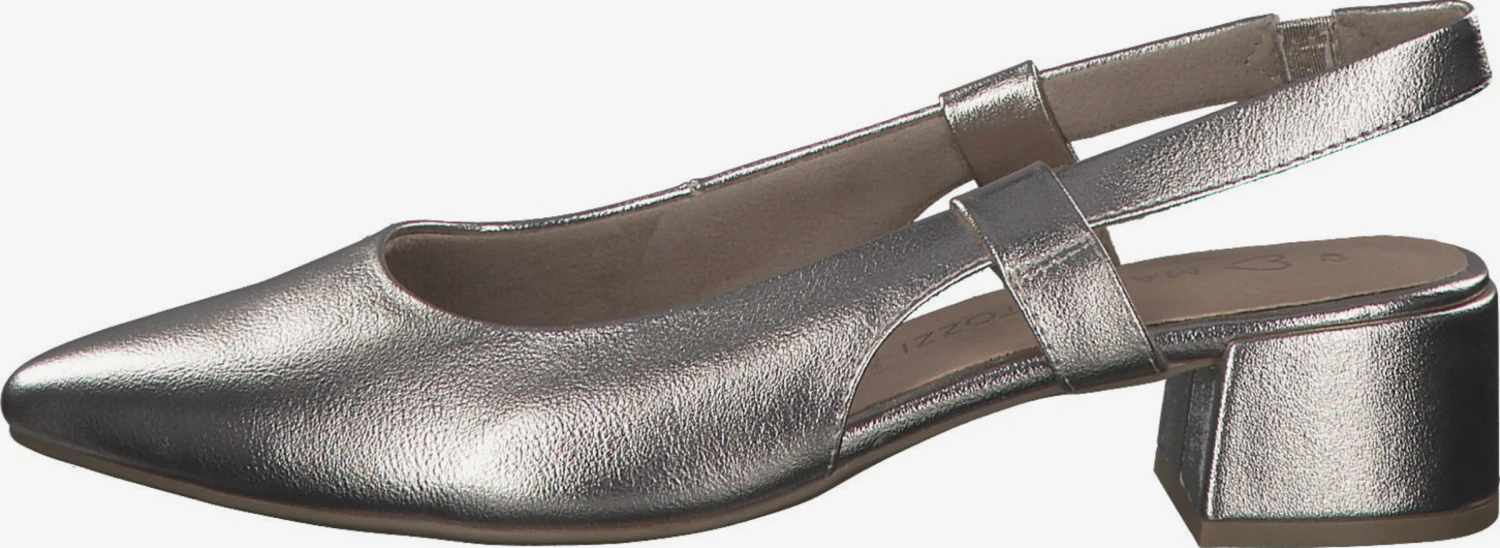 Marco Tozzi Pumps & Hakken Slingpumps 29500 Dames Zilver 4 Marco Tozzi Pumps & Hakken Slingpumps 29500 Dames Zilver - Afbeelding 2