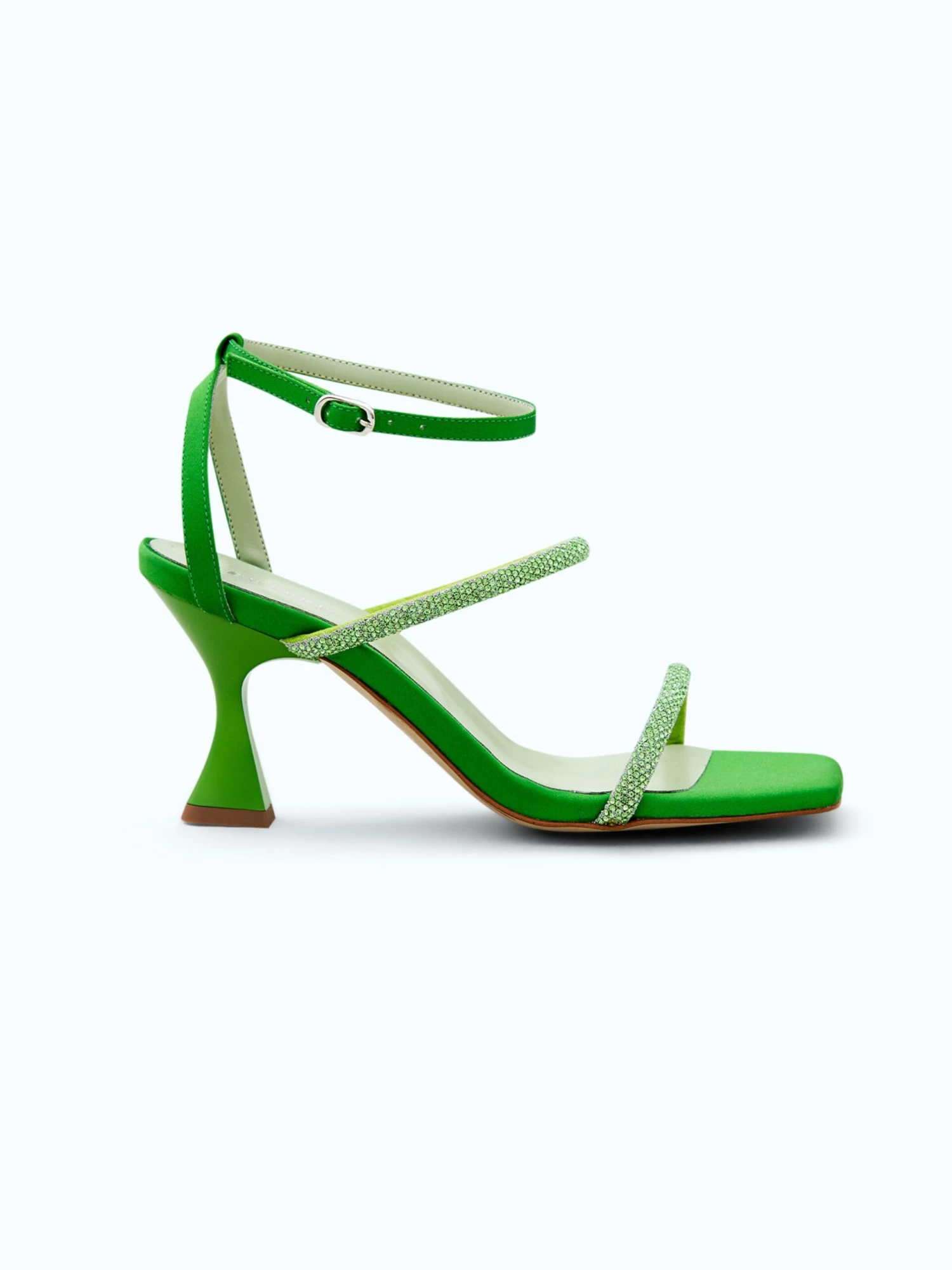EDITED Sandalen Met Hak Sandaal Viktoria Dames Groen 3 EDITED Sandalen Met Hak Sandaal Viktoria Dames Groen - Afbeelding 2