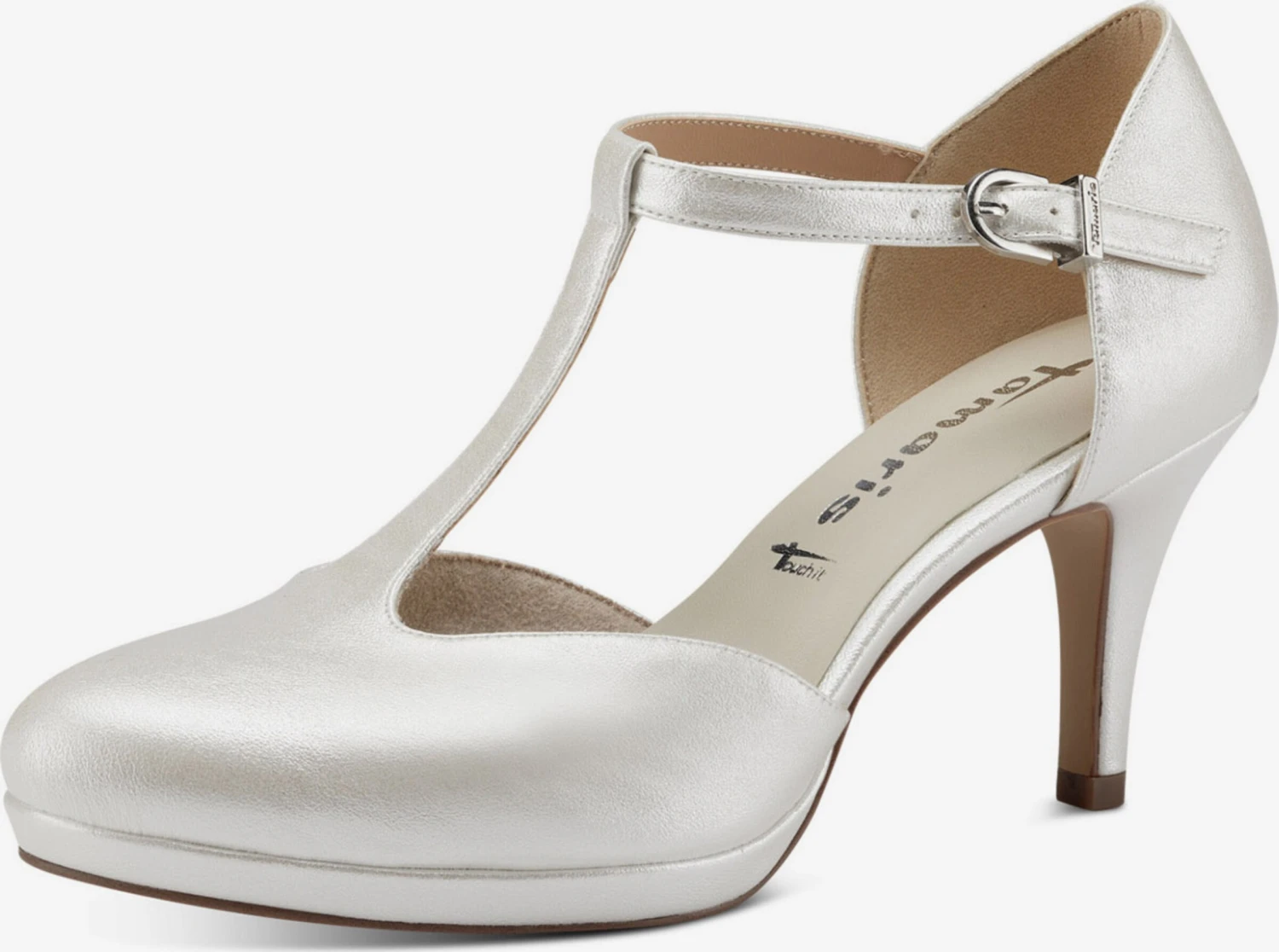 Tamaris Plateaupumps Slingpumps Dames Ecru 3 Tamaris Plateaupumps Slingpumps Dames Ecru