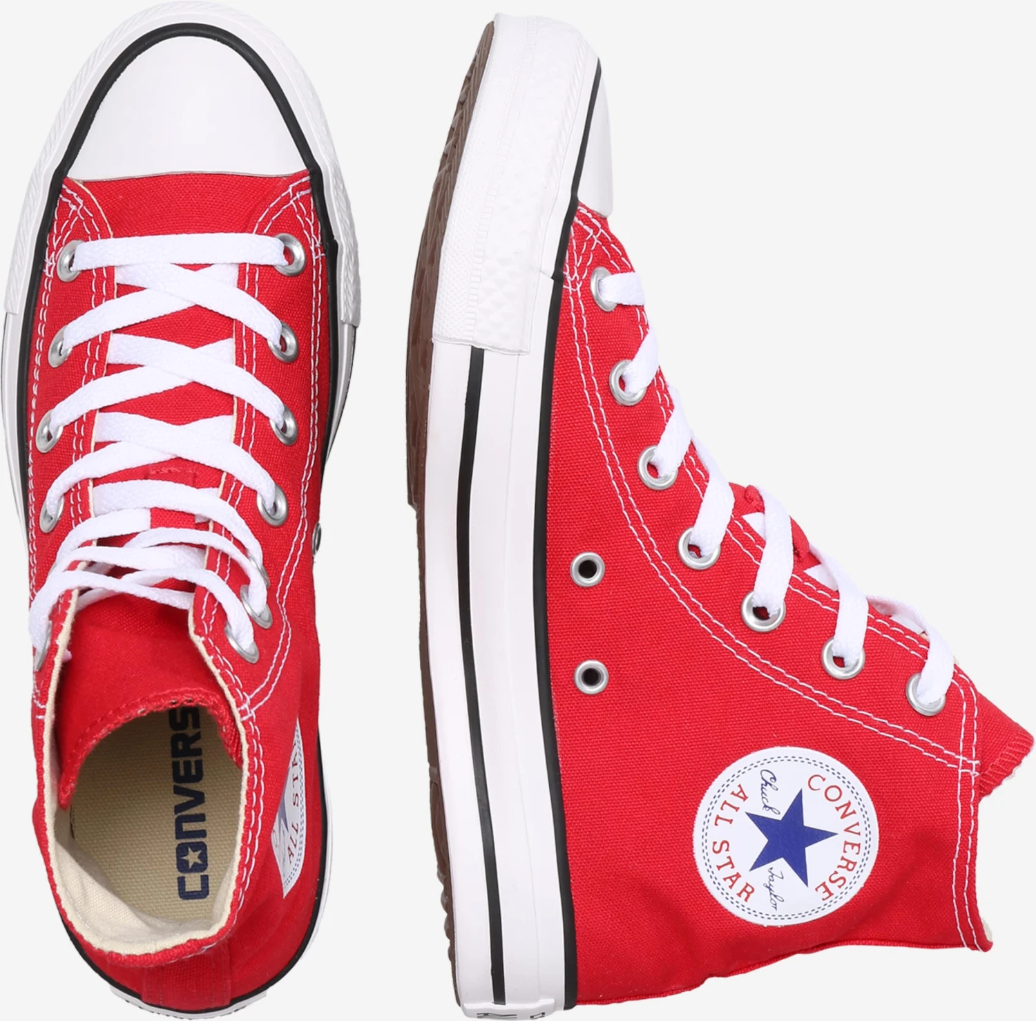 Converse Hoge Sneakers Sneakers Hoog Chuck Taylor All Star Hi Dames Rood 6 Converse Hoge Sneakers Sneakers Hoog Chuck Taylor All Star Hi Dames Rood - Afbeelding 4