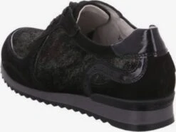 WALDLÄUFER Veterschoenen Sportieve Veterschoen Dames Zwart 11 WALDLÄUFER Veterschoenen Sportieve Veterschoen Dames Zwart -Damesschoenen Winkel 2188acd0cd8045d677836159cb1d1c79