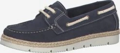 Tamaris Lage Schoenen Mocassins Dames Navy