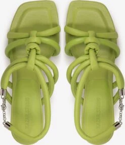 Kazar Studio Sandalen Met Hak Sandaal Dames Lichtgroen -Damesschoenen Winkel 2447afec828b7d6d145f396f096e181e