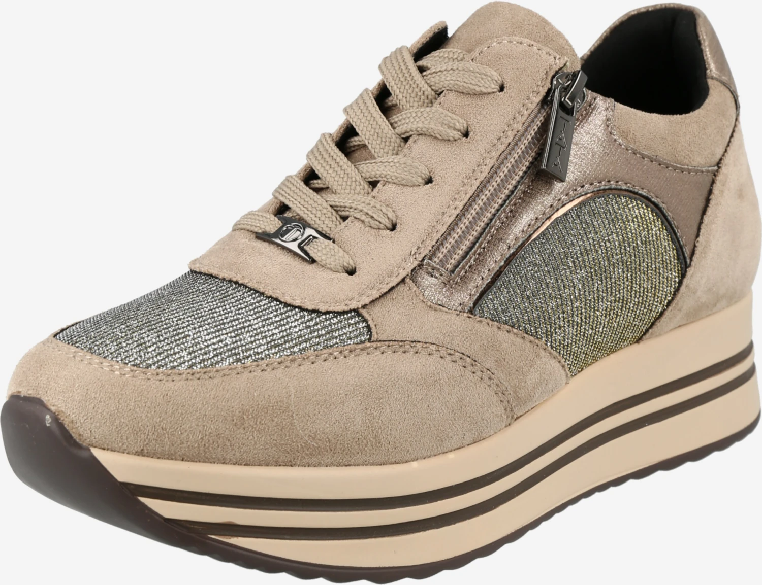 Fashion Sneakers Sneakers Laag Dames Kaki / Olijfgroen 3 Fashion Sneakers Sneakers Laag Dames Kaki / Olijfgroen