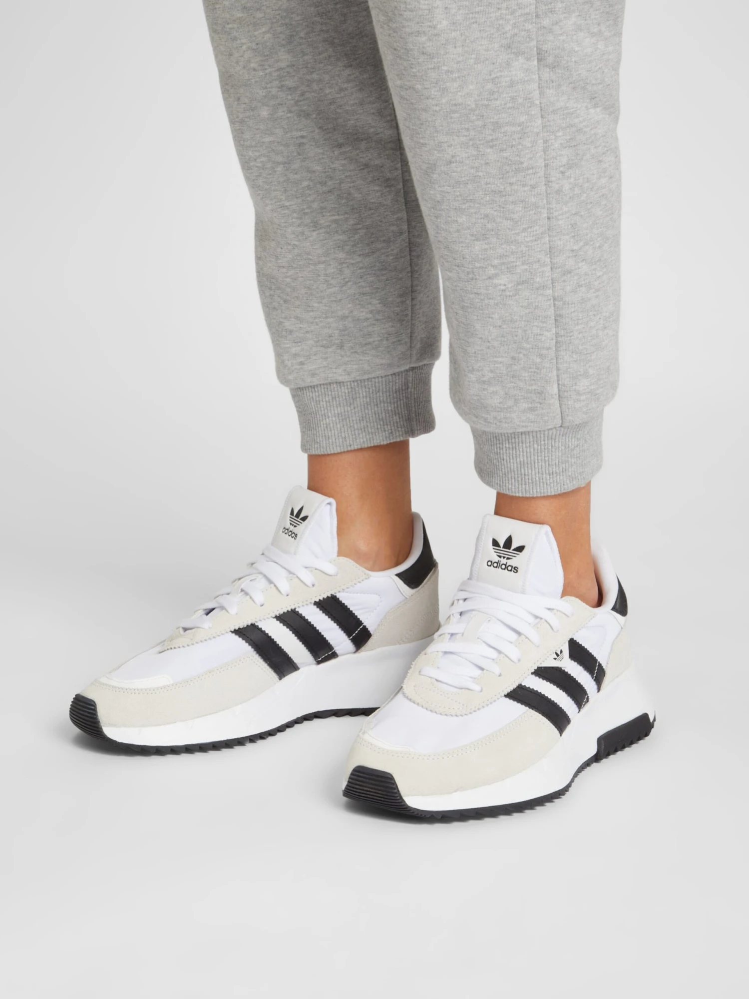 Adidas Originals Running Sneakers Sneakers Laag RETROPY F2 Dames Beige / Wit 6 Adidas Originals Running Sneakers Sneakers Laag RETROPY F2 Dames Beige / Wit - Afbeelding 4
