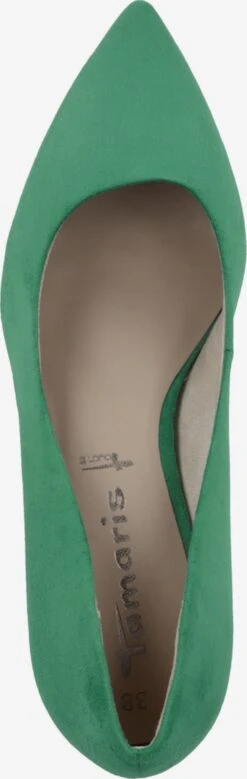 Tamaris Klassieke Pumps Pumps Dames Groen -Damesschoenen Winkel 2e3b062210928ad11005dd04265cda00