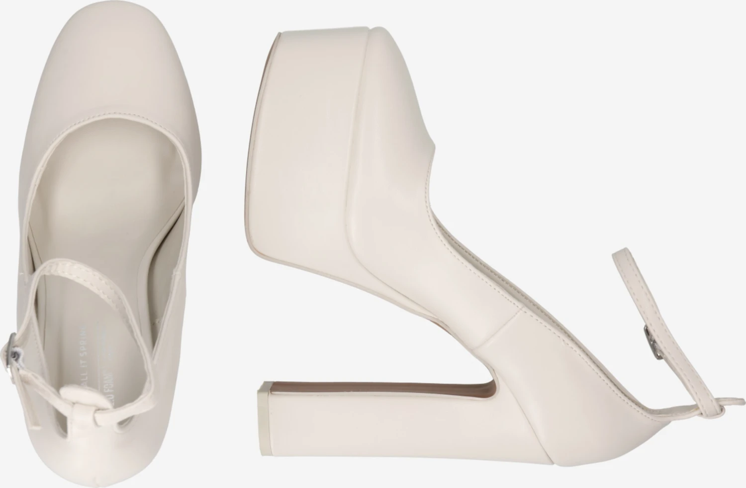 Call It Spring Plateaupumps Slingpumps KAMILIA Dames Grijs 4 Call It Spring Plateaupumps Slingpumps KAMILIA Dames Grijs - Afbeelding 2