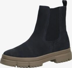 Caprice Enkellaarsjes Chelsea Boots Dames Donkerblauw