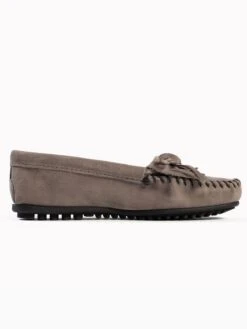 Minnetonka Lage Schoenen Mocassins Kilty Dames Grijs -Damesschoenen Winkel 30c74d932497767779cdaafd773de5bd