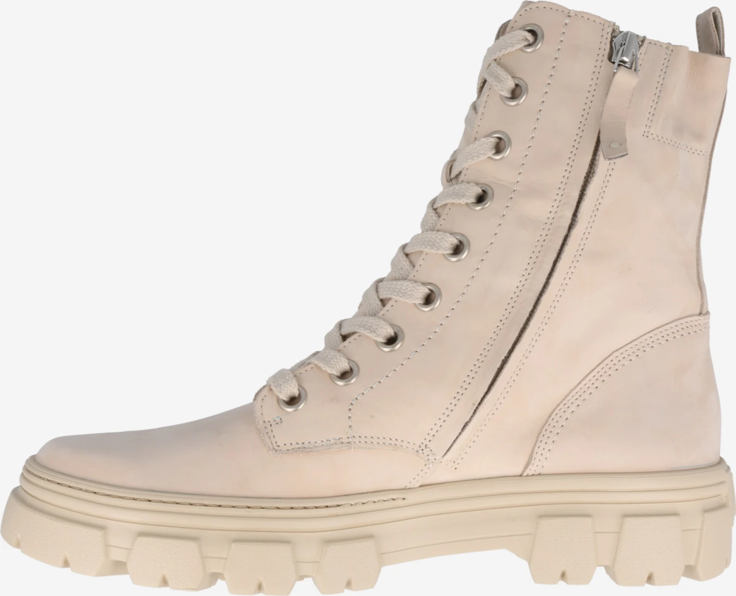 Paul Green Enkellaarsjes Veterlaarsjes Royal Dames Crème 4 Paul Green Enkellaarsjes Veterlaarsjes Royal Dames Crème - Afbeelding 2