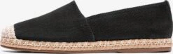 Kazar Lage Schoenen Espadrilles Dames Zwart