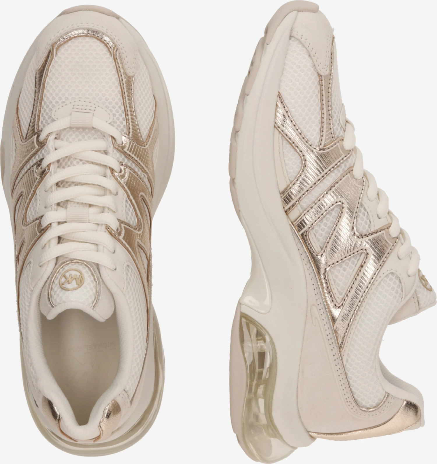 MICHAEL Michael Kors Fashion Sneakers Sneakers Laag EXTREME Dames Beige / Crème 4 MICHAEL Michael Kors Fashion Sneakers Sneakers Laag EXTREME Dames Beige / Crème - Afbeelding 2