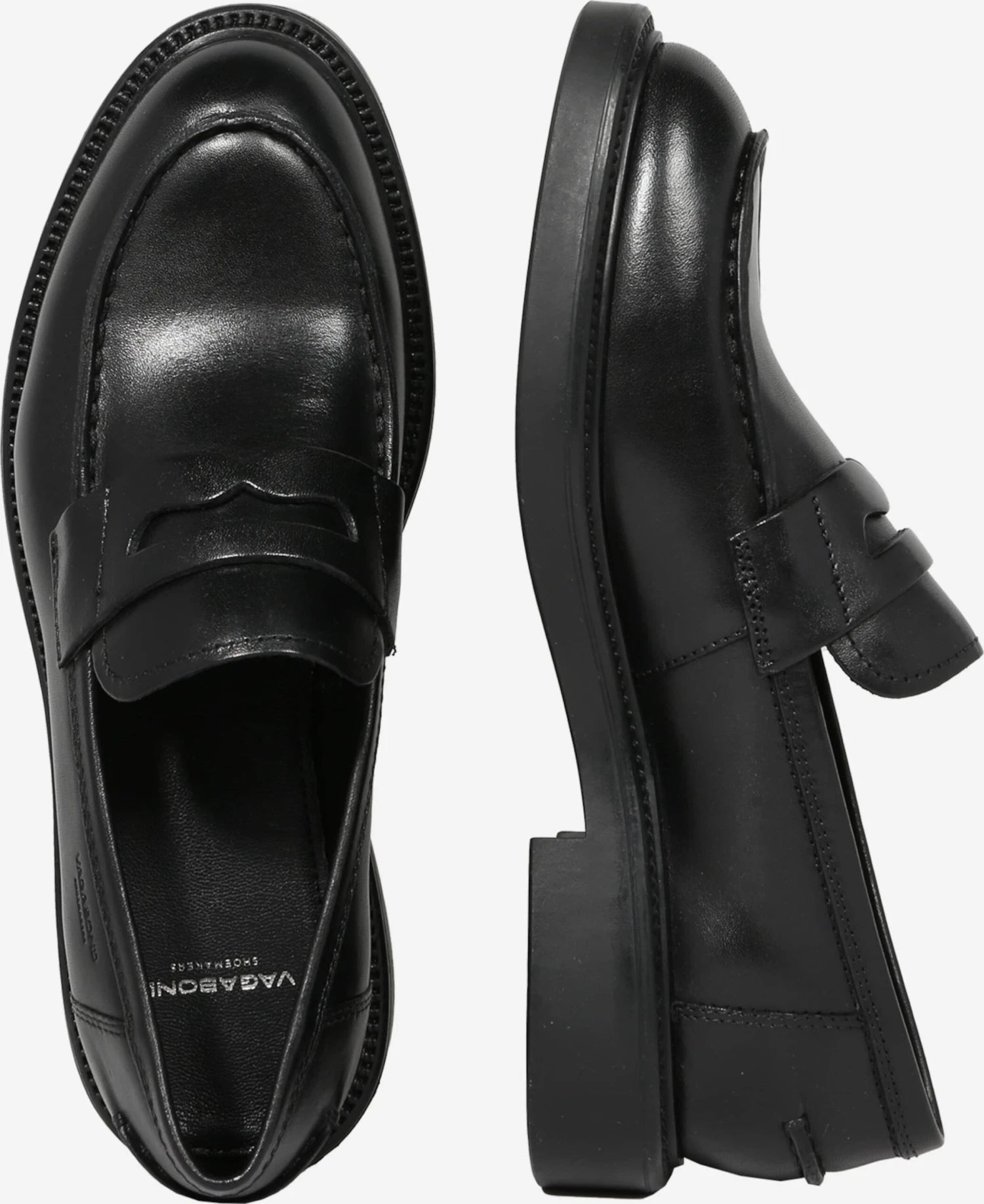 VAGABOND SHOEMAKERS Loafers Instappers Alex W Dames Zwart 4 VAGABOND SHOEMAKERS Loafers Instappers Alex W Dames Zwart - Afbeelding 2