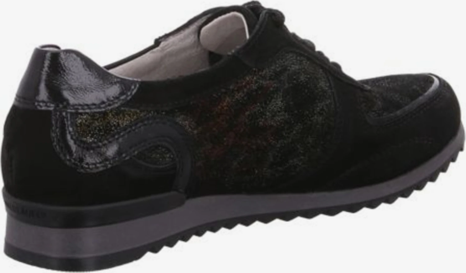 WALDLÄUFER Veterschoenen Sportieve Veterschoen Dames Zwart 7 WALDLÄUFER Veterschoenen Sportieve Veterschoen Dames Zwart - Afbeelding 5