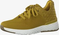 Marco Tozzi Running Sneakers Sneakers Laag Dames Mosterd