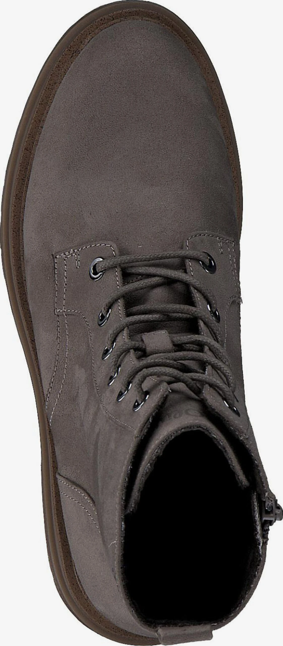 S.Oliver Enkellaarsjes Veterlaarsjes Dames Donkergrijs 6 S.Oliver Enkellaarsjes Veterlaarsjes Dames Donkergrijs - Afbeelding 4