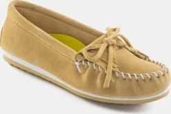 Minnetonka Lage Schoenen Mocassins Kilty Plus Dames Geel -Damesschoenen Winkel 3dab5d87edd9fe8960b816e71e57f851