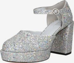 3.1 Phillip Lim Plateaupumps Slingpumps NAOMI Dames Zilver