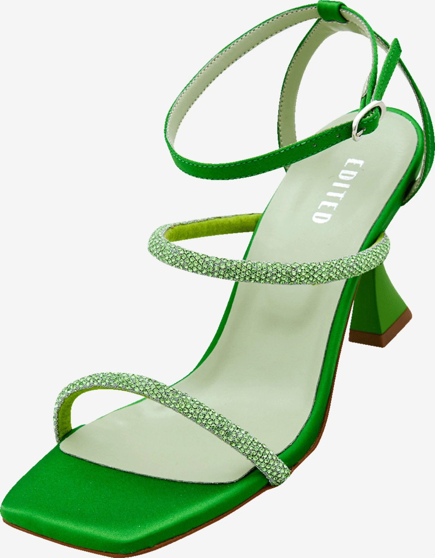 EDITED Sandalen Met Hak Sandaal Viktoria Dames Groen 2 EDITED Sandalen Met Hak Sandaal Viktoria Dames Groen