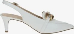 Caprice Pumps & Hakken Slingpumps Dames Wit 10 Caprice Pumps & Hakken Slingpumps Dames Wit -Damesschoenen Winkel 48b8e678b4addd0076a0e5f0cdce7597