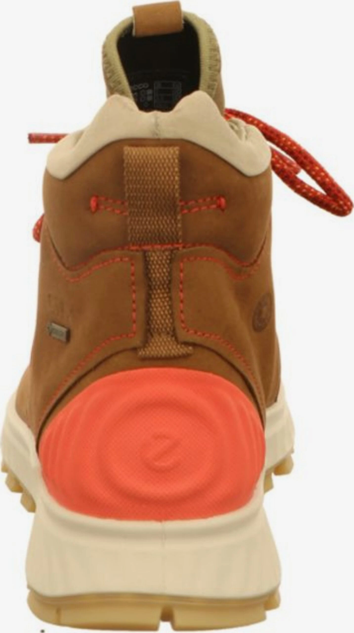 ECCO Enkellaarsjes Veterlaarsjes Dames Cognac 5 ECCO Enkellaarsjes Veterlaarsjes Dames Cognac - Afbeelding 3