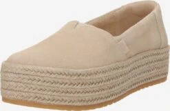 Toms Lage Schoenen Espadrilles VALENCIA Dames Lichtbruin