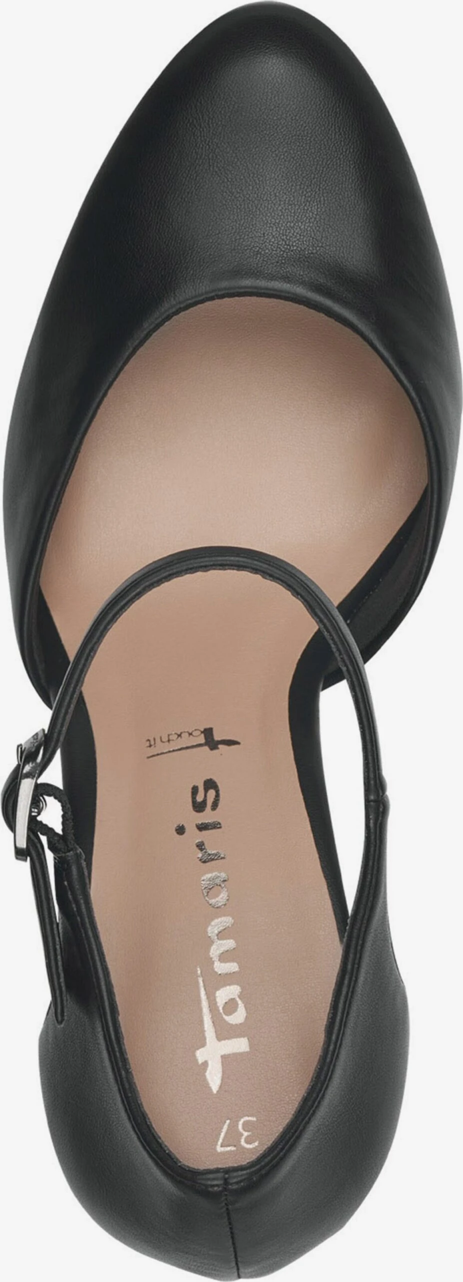 Tamaris Plateaupumps Slingpumps Dames Zwart 6 Tamaris Plateaupumps Slingpumps Dames Zwart - Afbeelding 4