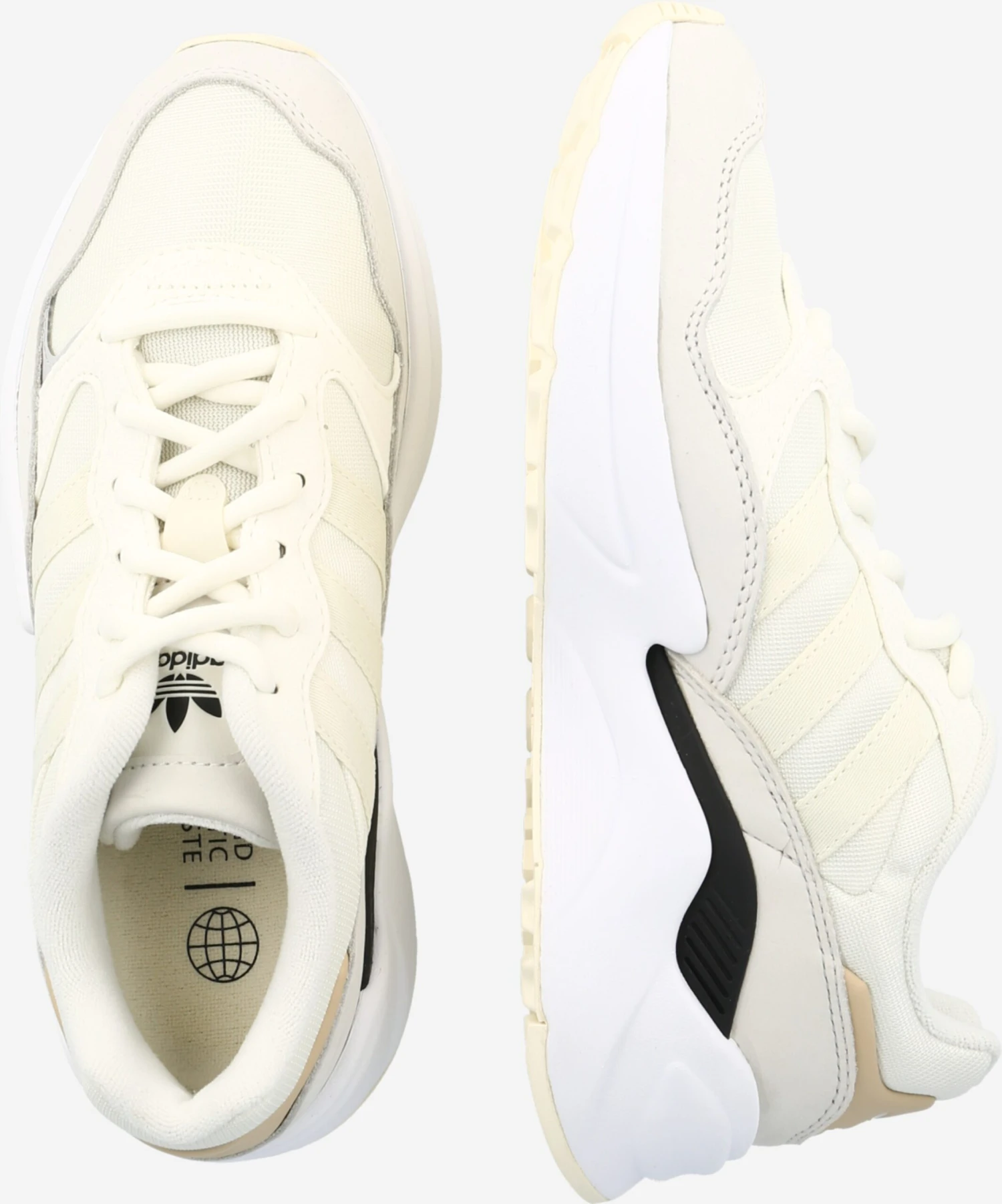 Adidas Originals Running Sneakers Sneakers Laag RETROPY ADISUPER Dames Offwhite 4 Adidas Originals Running Sneakers Sneakers Laag RETROPY ADISUPER Dames Offwhite - Afbeelding 2