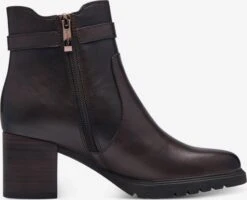 Tamaris Klassieke Enkellaarsjes Enkellaarsjes Dames Donkerbruin -Damesschoenen Winkel 51d865aaed9aea16e575fb8fdab646f6