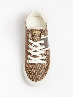 Guess Casual Sneakers Sneakers Laag Dames Bruin -Damesschoenen Winkel 55ca409c93343dd346f4f8d760875d44