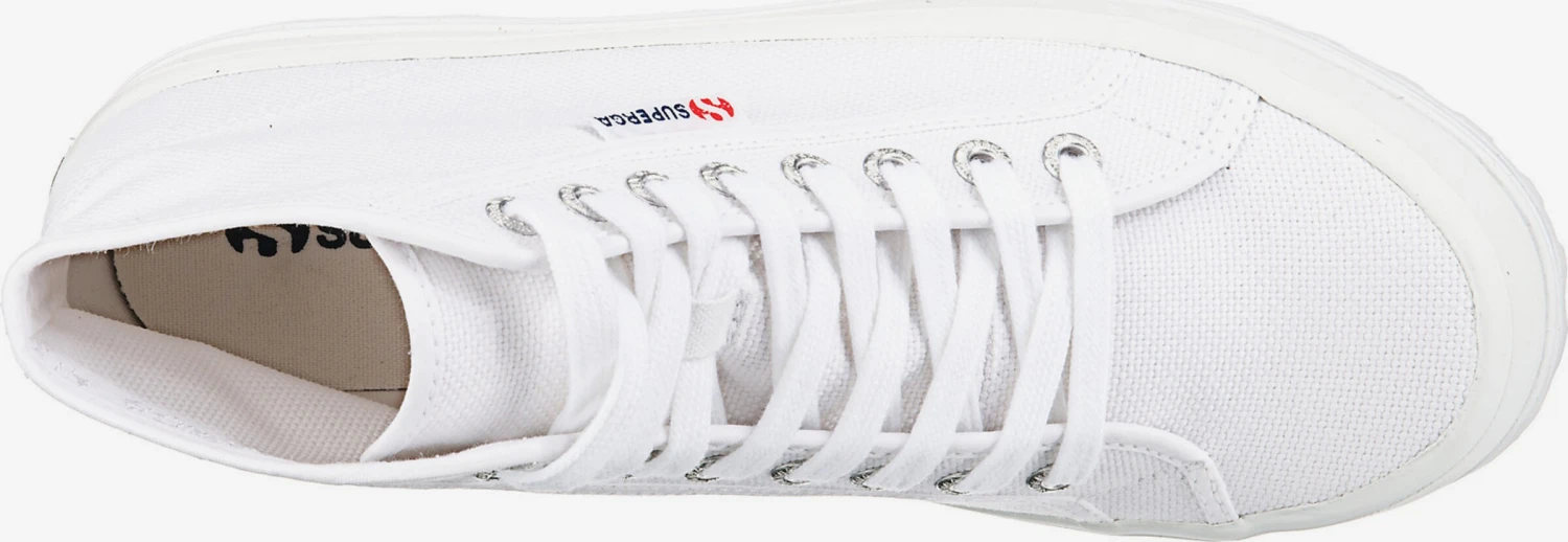 Superga Hoge Sneakers Sneakers Hoog Cotu Dames Wit 7 Superga Hoge Sneakers Sneakers Hoog Cotu Dames Wit - Afbeelding 5