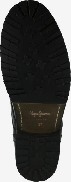 Pepe Jeans Enkellaarsjes Veterlaarsjes MELTING FURY Dames Zwart -Damesschoenen Winkel 58c752d985c10d8f3f2d3051377921b9