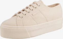 Superga Skate Sneakers Sneakers Laag Dames Crème -Damesschoenen Winkel 58d56986333f0d272706a69f828f0f78