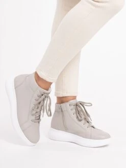 Hoge Sneakers Sneakers Hoog Dames Lichtgrijs 14 Hoge Sneakers Sneakers Hoog Dames Lichtgrijs -Damesschoenen Winkel 5b40932acddb2fa5c1b14edeccbe242f