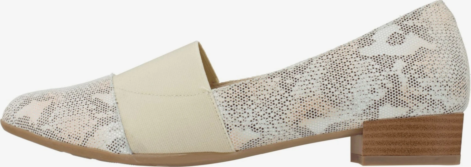 Loafers Instappers Candela Dames Crème 5 Loafers Instappers Candela Dames Crème - Afbeelding 3